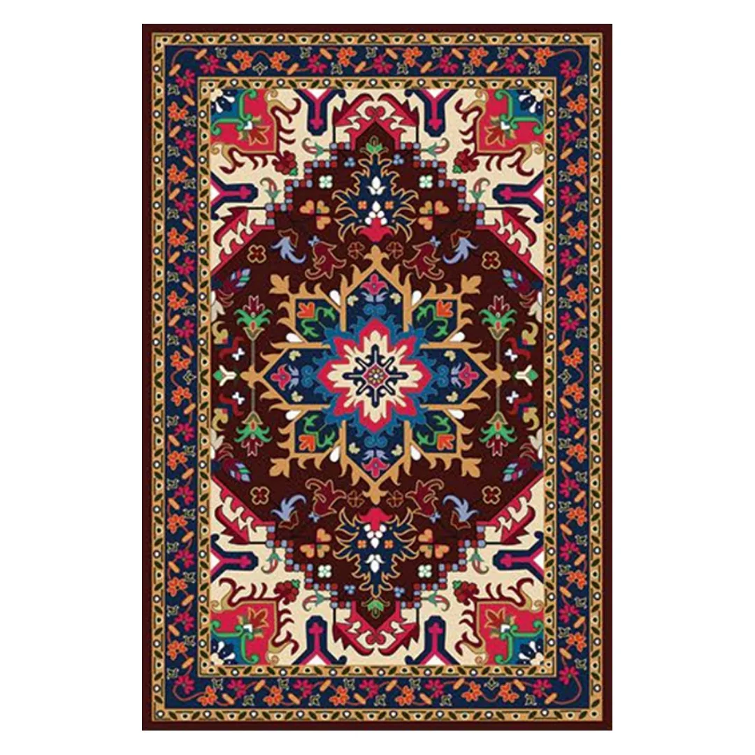 فرش مخمل نادی طرح سنتی کد o154