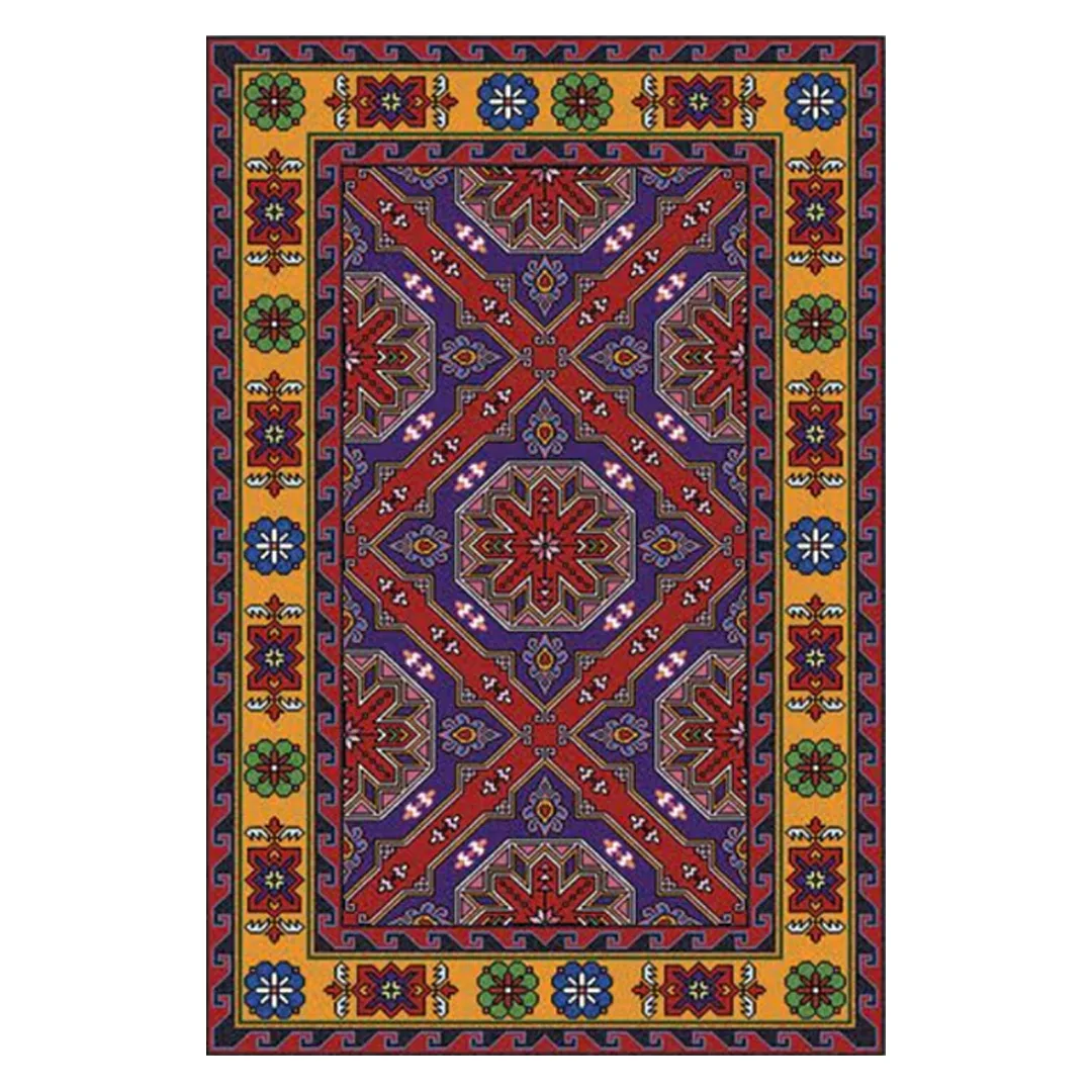 فرش مخمل نادی طرح سنتی کد o142