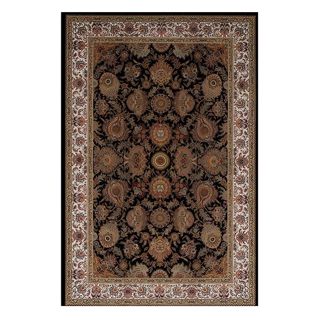 فرش مخمل نادی طرح سنتی کد O103