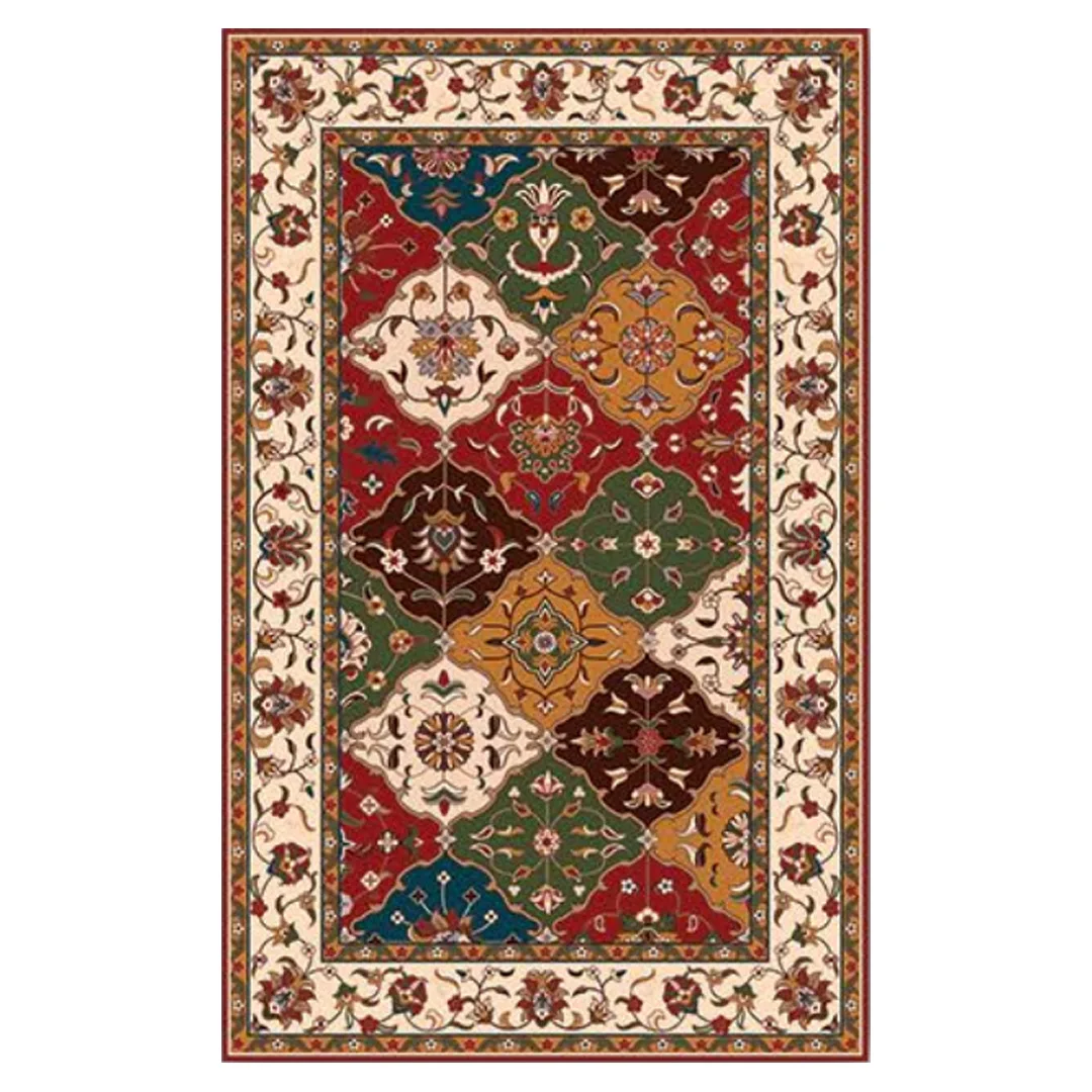 فرش مخمل نادی طرح سنتی کد o166