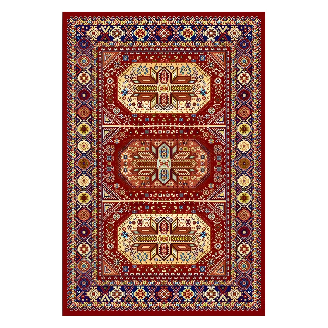 فرش مخمل نادی طرح سنتی کد O111