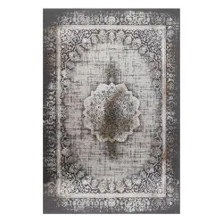فرش مخمل نادی طرح سنتی کد O101