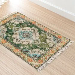 فرش مخمل نادی طرح فانتزی کد M100