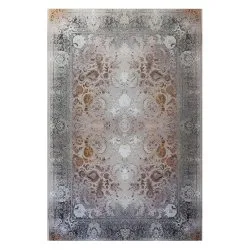 فرش مخمل نادی طرح سنتی کد O115