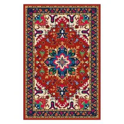 فرش مخمل نادی طرح سنتی کد o146