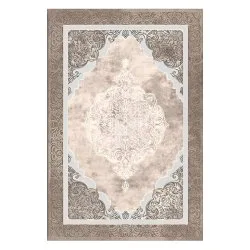 فرش مخمل نادی طرح سنتی کد O107