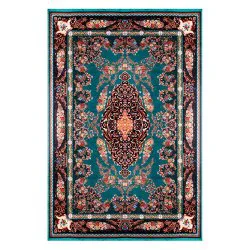 فرش مخمل نادی طرح سنتی کد O112
