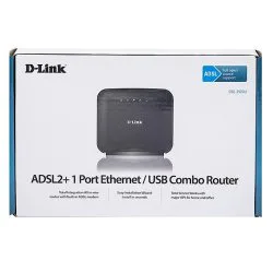 مودم روتر باسیم ADSL/ADSL2/ADSL2+(Plus) دی-لینک مدل DSL-2520U (غیراستوک/نو)