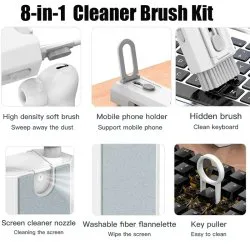 کیت تمیز کننده 8 کاره Multifunction