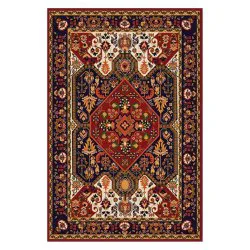 فرش مخمل نادی طرح سنتی کد o126