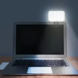 چراغ نورپردازی شارژی موبایل و لپ تاپ مدل کلیپسی